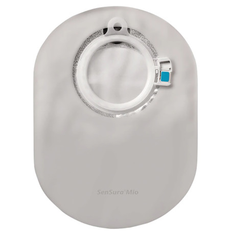 SACCA PER COLOSTOMIA SENSURA MIO 430 CLICK CHIUSA CON APERTURA ISPEZIONABILE SISTEMA A 2 PEZZI MAXI FLANGIA TRASPARENTE 70 MM 30