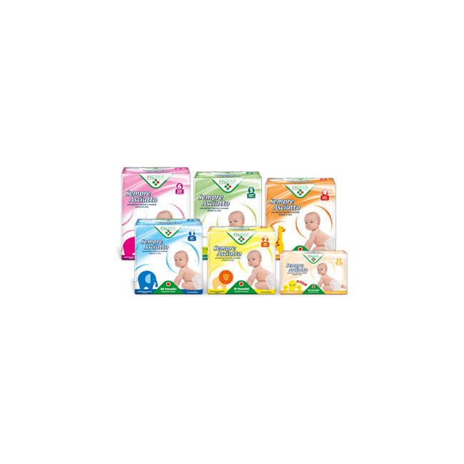 SEMPRE ASCIUTTO MINI TAGLIA 2 3/6KG 21 PEZZI PROFAR SEMPRE ASCIUTTO MINI TAGLIA 2 3/6KG 21 PEZZI PROFAR