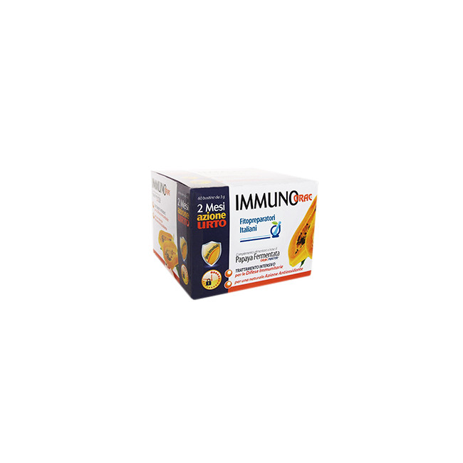FITOPREPARATORI ITALIANI IMMUNORAC 60 BUSTINE FITOPREPARATORI ITALIANI IMMUNORAC 60 BUSTINE