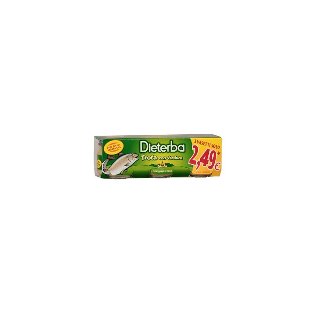 DIETERBA OMOGENEIZZATO TROTA 3 PEZZI 80 G DIETERBA OMOGENEIZZATO TROTA 3 PEZZI 80 G