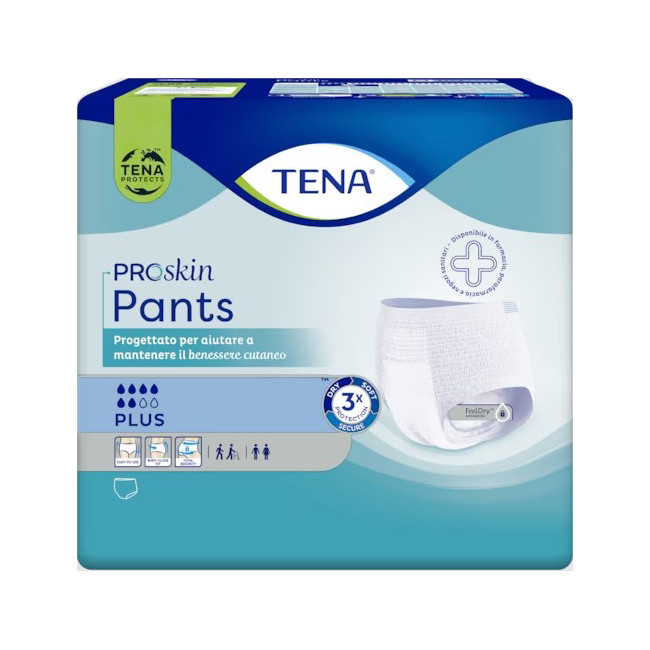 PANNOLONE PER INCONTINENZA TENA PANTS PLUS SMALL 14 PEZZI PANNOLONE PER INCONTINENZA TENA PANTS PLUS SMALL 14 PEZZI
