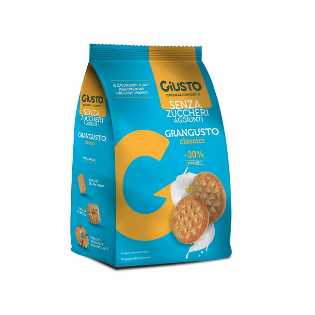 GIUSTO SENZA ZUCCHERO GRANGUSTO CLASSICI 350 G GIUSTO SENZA ZUCCHERO GRANGUSTO CLASSICI 350 G