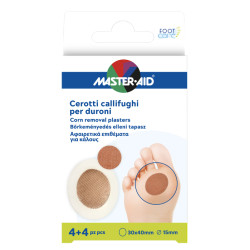 CEROTTO CALLIFUGO MASTER-AID FOOTCARE PER DURONI 4+4 PEZZI B1