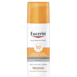 EUCERIN SUN PHOTOAGING CONTROL TINTED GEL CREME SPF50+ MEDIUM 50 ML