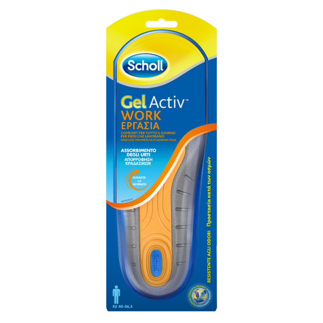 SCHOLL GEL ACTIV WORK UOMO SCHOLL GEL ACTIV WORK UOMO