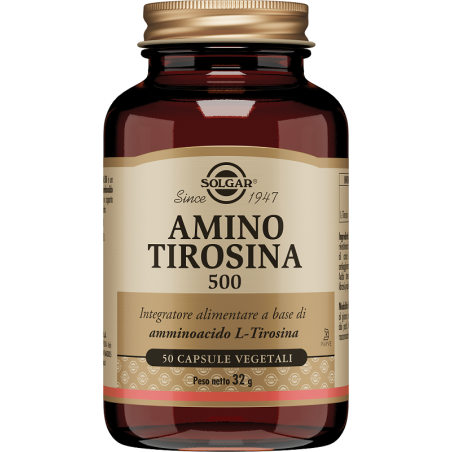 AMINO TIROSINA 500 50 CAPSULE VEGETALI