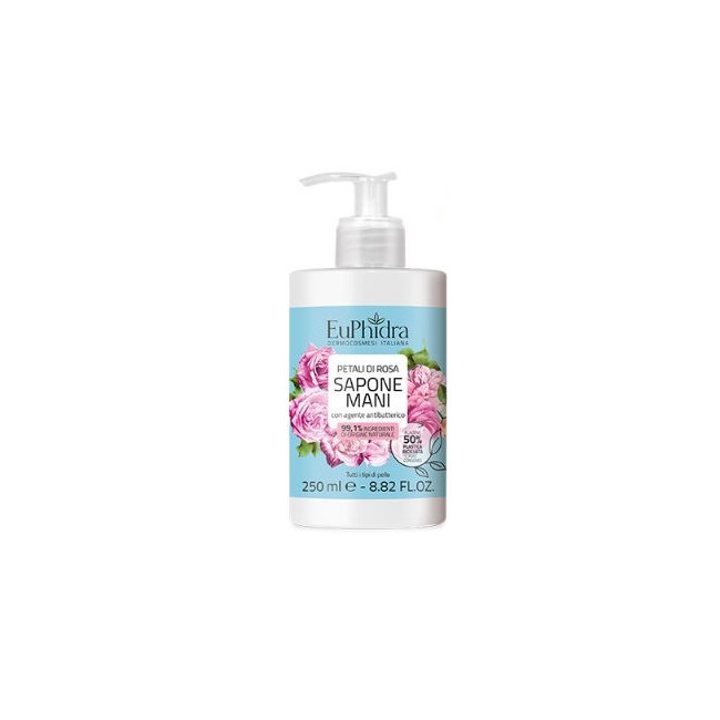 EUPHIDRA SAPONE LIQUIDO PETALI DI ROSA 250 ML EUPHIDRA SAPONE LIQUIDO PETALI DI ROSA 250 ML
