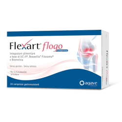 Confezione da 20 compresse di Flexart flogo per dolori articolari