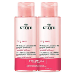 NUXE VERY ROSE DUO ACQUA MICELLARE 2 X 400 ML