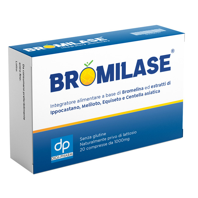BROMILASE 20 COMPRESSE BROMILASE 20 COMPRESSE
