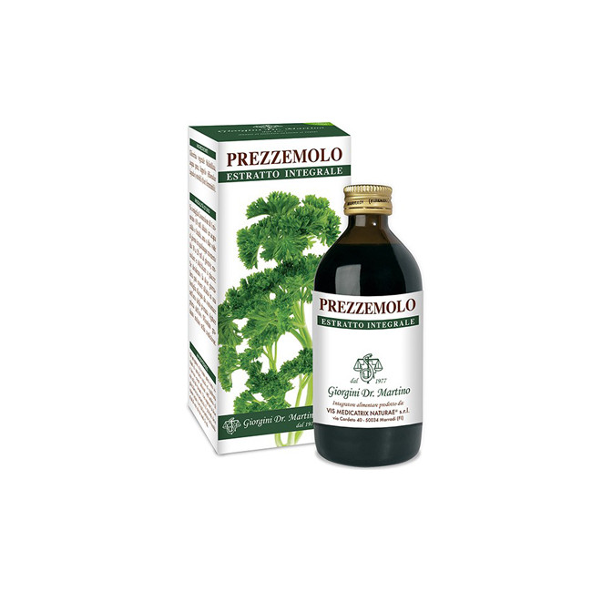 PREZZEMOLO ESTRATTO INTEGRALE 200 ML PREZZEMOLO ESTRATTO INTEGRALE 200 ML