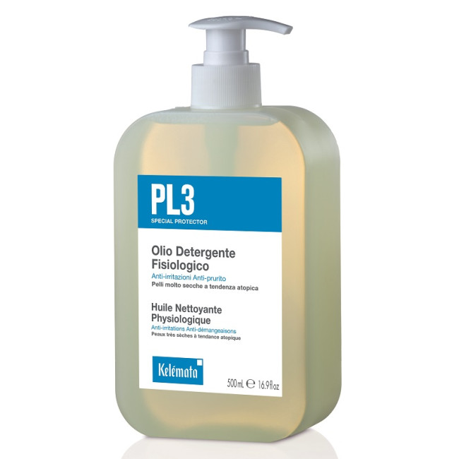 PL3 OLIO DETERGENTE FISIOLOGICO 500 ML PL3 OLIO DETERGENTE FISIOLOGICO 500 ML