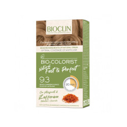 BIOCLIN BIO COLOR FAST&PERFECTION 9,3 BIONDO CHIARO DORATO CREMA COLORANTE 60 ML + RIVELATORE IN CREMA 60 ML + BIO COLOR SHAMPOO