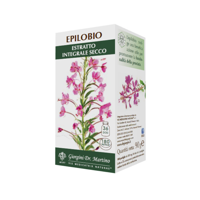EPILOBIO ESTRATTO INTEGRALE SECCO 90 G 180 PASTIGLIE EPILOBIO ESTRATTO INTEGRALE SECCO 90 G 180 PASTIGLIE