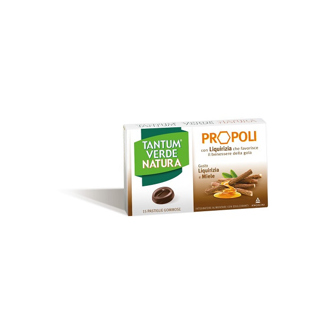 TANTUM VERDE NATURA 15 PASTIGLIE LIQUIRIZIA TANTUM VERDE NATURA 15 PASTIGLIE LIQUIRIZIA