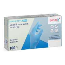 GUANTO MONOUSO SENSINITRYL PRO IN NITRILE LARGE 100 PEZZI