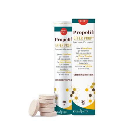 PROPOLI EVSP EFFER PROP 20 COMPRESSE EFFERVESCENTI PROPOLI EVSP EFFER PROP 20 COMPRESSE EFFERVESCENTI