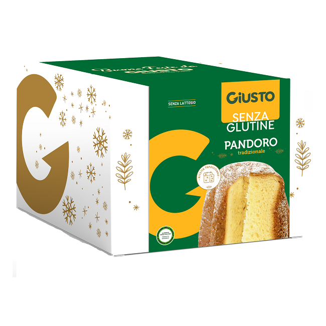 GIUSTO SENZA GLUTINE PANDORO 400 G GIUSTO SENZA GLUTINE PANDORO 400 G