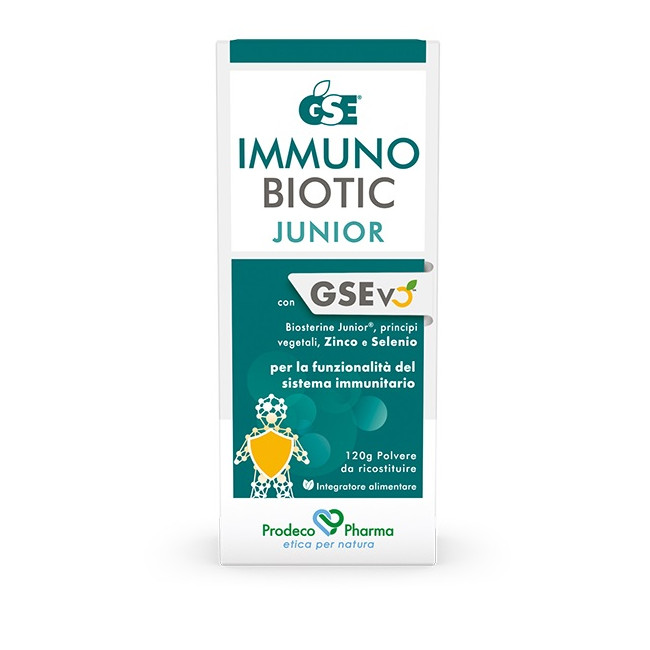 GSE IMMUNOBIOTIC JUNIOR 120 G GSE IMMUNOBIOTIC JUNIOR 120 G