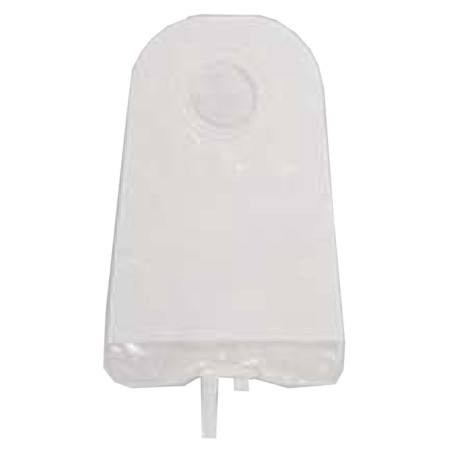 SACCA UROSTOMIA NATURA CON CHIUSURA FOLD-UP TAP TRASPARENTE 57MM