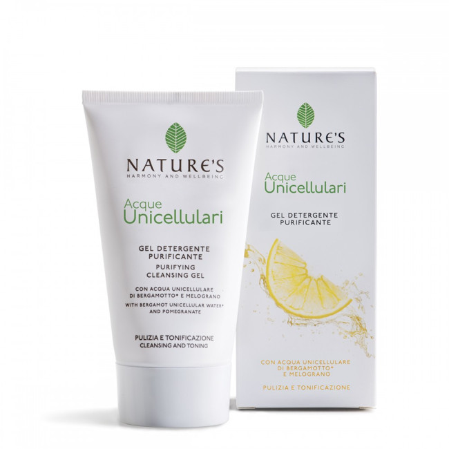 ACQUE UNICELLULARI GEL DETERGENTE PURIFICANTE 150 ML NATURE'S ACQUE UNICELLULARI GEL DETERGENTE PURIFICANTE 150 ML NATURE'S