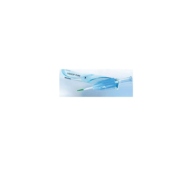 CATETERE VESCICALE PER DONNA LIQUICK PURE CH12 LUNGHEZZA 15 CM PUNTA NELATON 2 FORI SMUSSATI 30 PEZZI CATETERE VESCICALE PER DONNA LIQUICK PURE CH12 LUNGHEZZA 15 CM PUNTA NELATON 2 FORI SMUSSATI 30 PEZZI