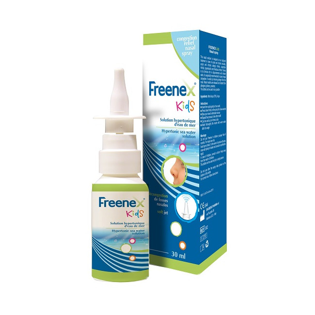 FREENEX IPERTONICO KIDS SPRAY NASALE CON ACQUA DI MARE 30 ML FREENEX IPERTONICO KIDS SPRAY NASALE CON ACQUA DI MARE 30 ML