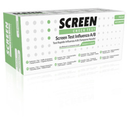 TEST RAPIDO VIRUS INFLUENZA A/B TAMPONE NASALE/FARINGEO SCREEN TEST INFLUENZA