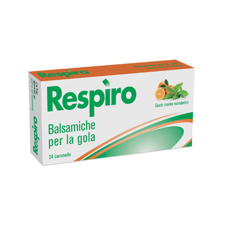 RESPIRO MENTA-MANDARINO 24 CARAMELLE RESPIRO MENTA-MANDARINO 24 CARAMELLE