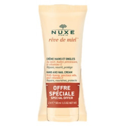Tubetto da 2x50ml di Nuxe Reve de Miel Crema mani