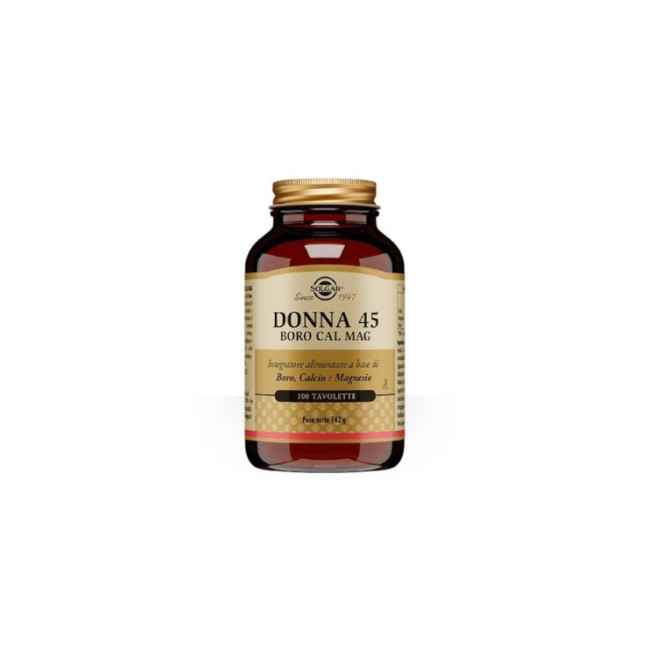 DONNA 45 BORO CAL MAG 100 TAVOLETTE DONNA 45 BORO CAL MAG 100 TAVOLETTE