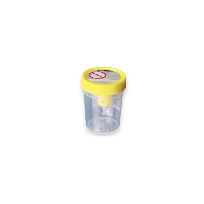 CONTENITORE URINA STERILE MEDIPRESTERIL CON SISTEMA TRANSFERT PER PROVETTE SOTTOVUOTO CONTENITORE URINA STERILE MEDIPRESTERIL CON SISTEMA TRANSFERT PER PROVETTE SOTTOVUOTO