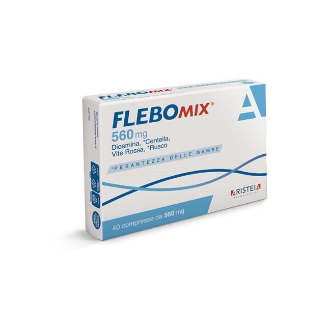 FLEBOMIX 560MG 40 COMPRESSE FLEBOMIX 560MG 40 COMPRESSE