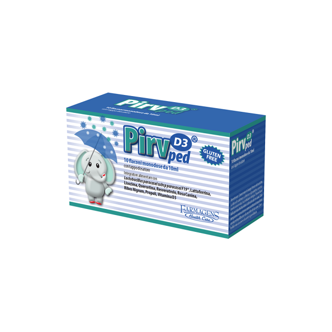 PIRV D3 PED 10 FLACONI MONODOSE PIRV D3 PED 10 FLACONI MONODOSE