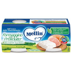 MELLIN BABY FORMAGGINO CON PROSCIUTTO 2 X 80 G