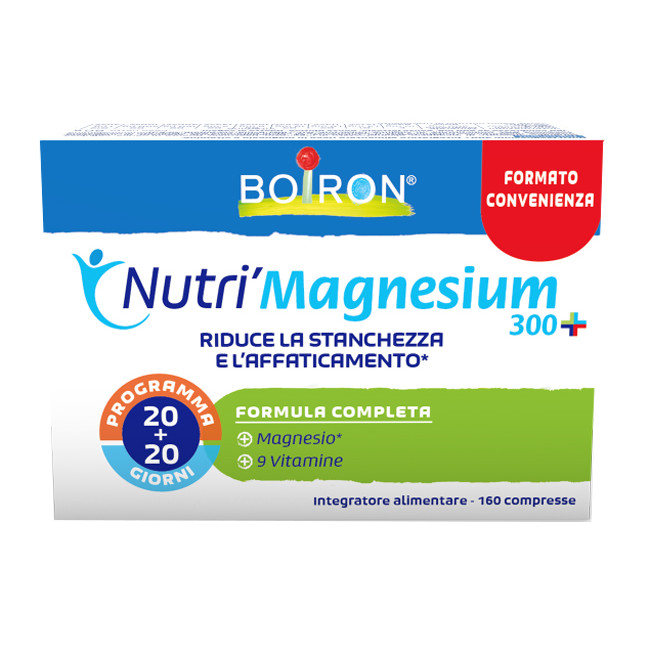 NUTRI'MAGNESIUM 300+ 160 COMPRESSE NUTRI'MAGNESIUM 300+ 160 COMPRESSE