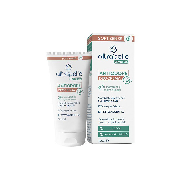 ALTRAPELLE DRY & FEEL DEOCREMA ANTIODORE 24H 50 ML ALTRAPELLE DRY & FEEL DEOCREMA ANTIODORE 24H 50 ML