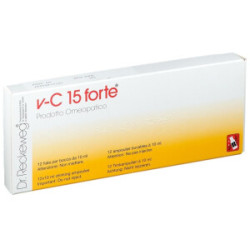 Confezione da 24 flaconi di Dr. Reckeweg Vc15 Forte Medicinale Omeopatico tonico energizzante