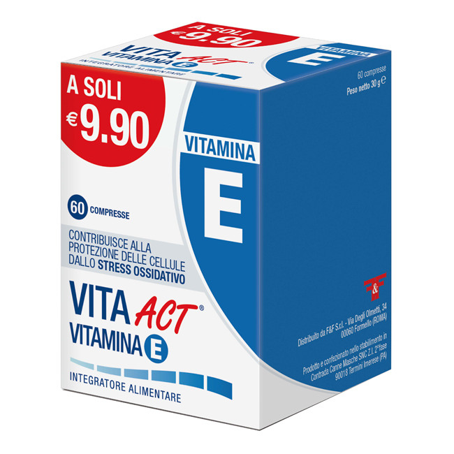 VITA ACT VITAMINA E 60 COMPRESSE VITA ACT VITAMINA E 60 COMPRESSE