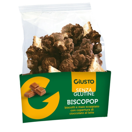 GIUSTO SENZA GLUTINE BISCOPOP 80 G GIUSTO SENZA GLUTINE BISCOPOP 80 G