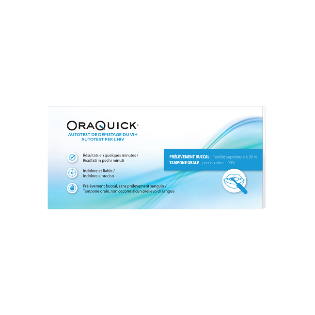 ORAQUICK HIV SELF-TEST 1 PEZZO