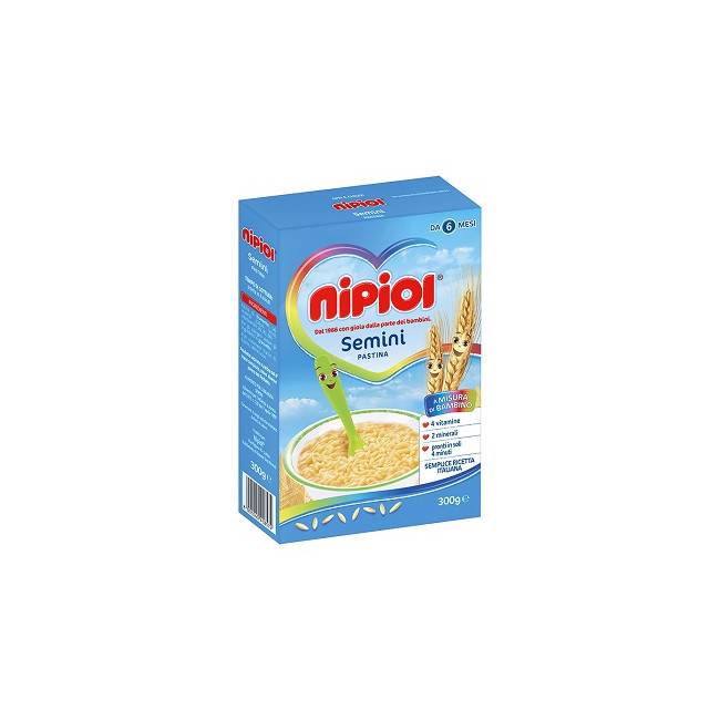 NIPIOL PASTINA SEMINI 300 G NIPIOL PASTINA SEMINI 300 G