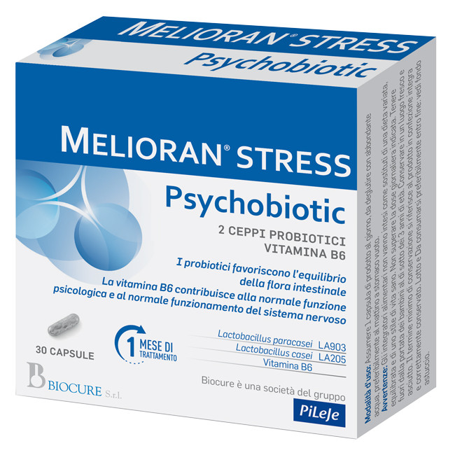MELIORAN STRESS PSYCHOBIOTIC 30 CAPSULE MELIORAN STRESS PSYCHOBIOTIC 30 CAPSULE