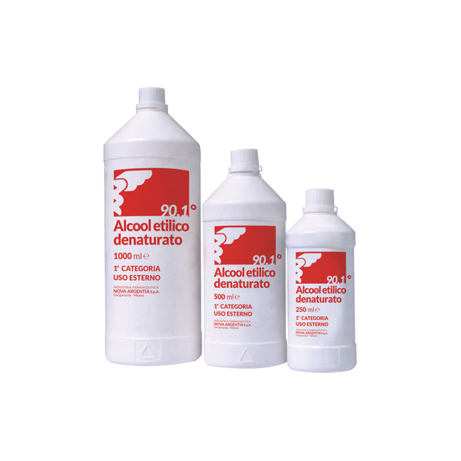ALCOOL ETILICO DENATURATO 90,1% 250 ML ALCOOL ETILICO DENATURATO 90,1% 250 ML