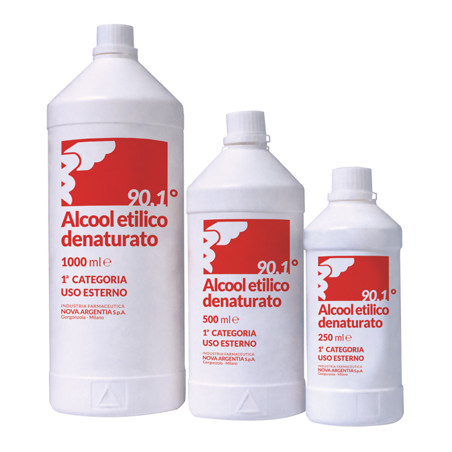 ALCOOL ETILICO DENATURATO 90,1% 250 ML ALCOOL ETILICO DENATURATO 90,1% 250 ML