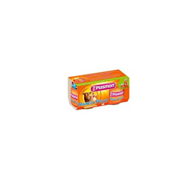 PLASMON OMOGENEIZZATO MANZO/POLLO 80 G X 2 PEZZI PLASMON OMOGENEIZZATO MANZO/POLLO 80 G X 2 PEZZI