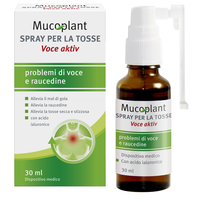 THEISS MUCOPLANT SPRAY TOSSE VOCE AKTIV 30 ML THEISS MUCOPLANT SPRAY TOSSE VOCE AKTIV 30 ML