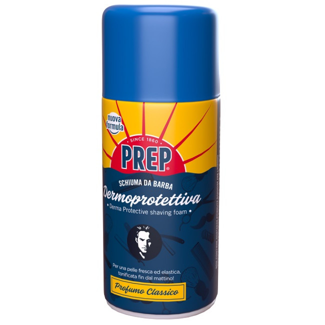 PREP SCHIUMA BARBA DERMOPROTETTIVA PROFUMO CLASSICO 300 ML PREP SCHIUMA BARBA DERMOPROTETTIVA PROFUMO CLASSICO 300 ML