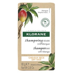 KLORANE SHAMPOO SOLIDO MANGO 80 G