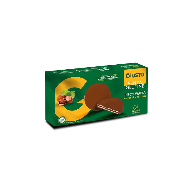 GIUSTO SENZA GLUTINE DISCO WAFER 3 PEZZI DA 30 G GIUSTO SENZA GLUTINE DISCO WAFER 3 PEZZI DA 30 G
